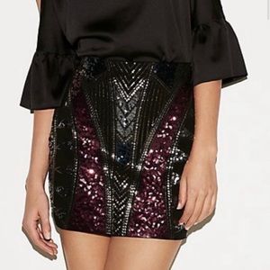 Express Sequin Skirt